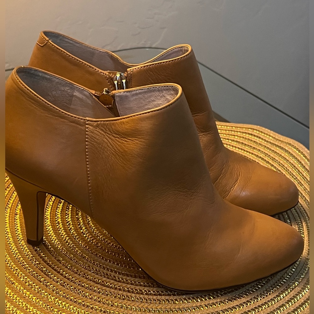 Vince Camuto, new leather booties, never worn